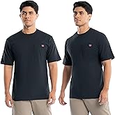 Wrangler Mens Short Sleeve Pocket T-Shirt, 2-Pack