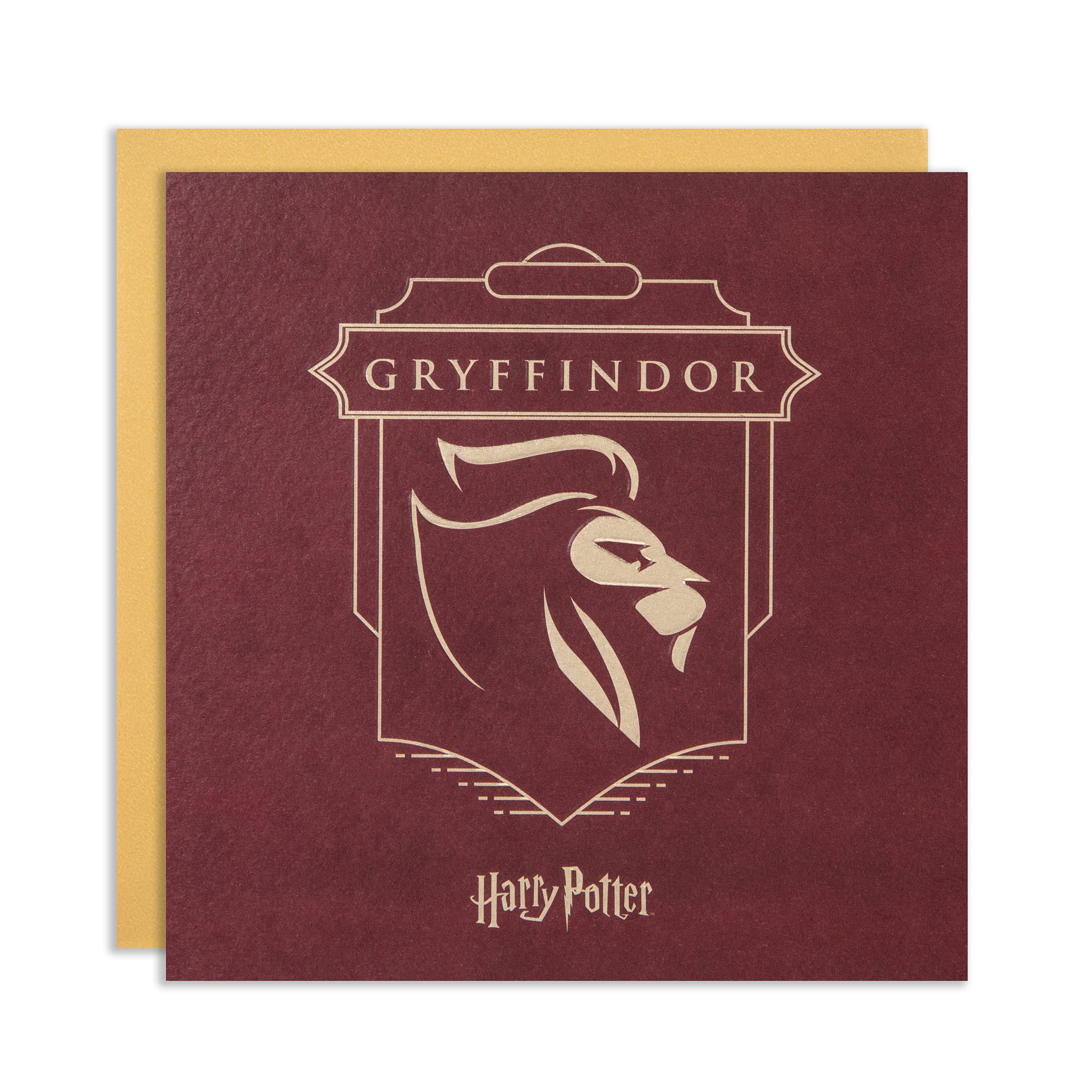 Cardology - Harry Potter Gryffindor Birthday Card | Magical Mischief Collection | Official Wizarding World Merchandise (Gryffindor)