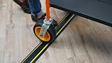 The Ramp People Floor Cable Protector 20x20mm 2000kg Capacity 1m Rubber view 8