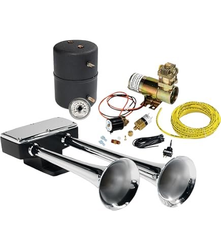 Hadley Bully Electric Dual Air Horn Kit