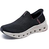 Skechers Womens Slip-ins: Glide-Step Pro - Everyday Stretch Knit Slip-on Sneakers