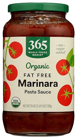 365 everyday value Organic marinara pasta sauce (099482455699)
