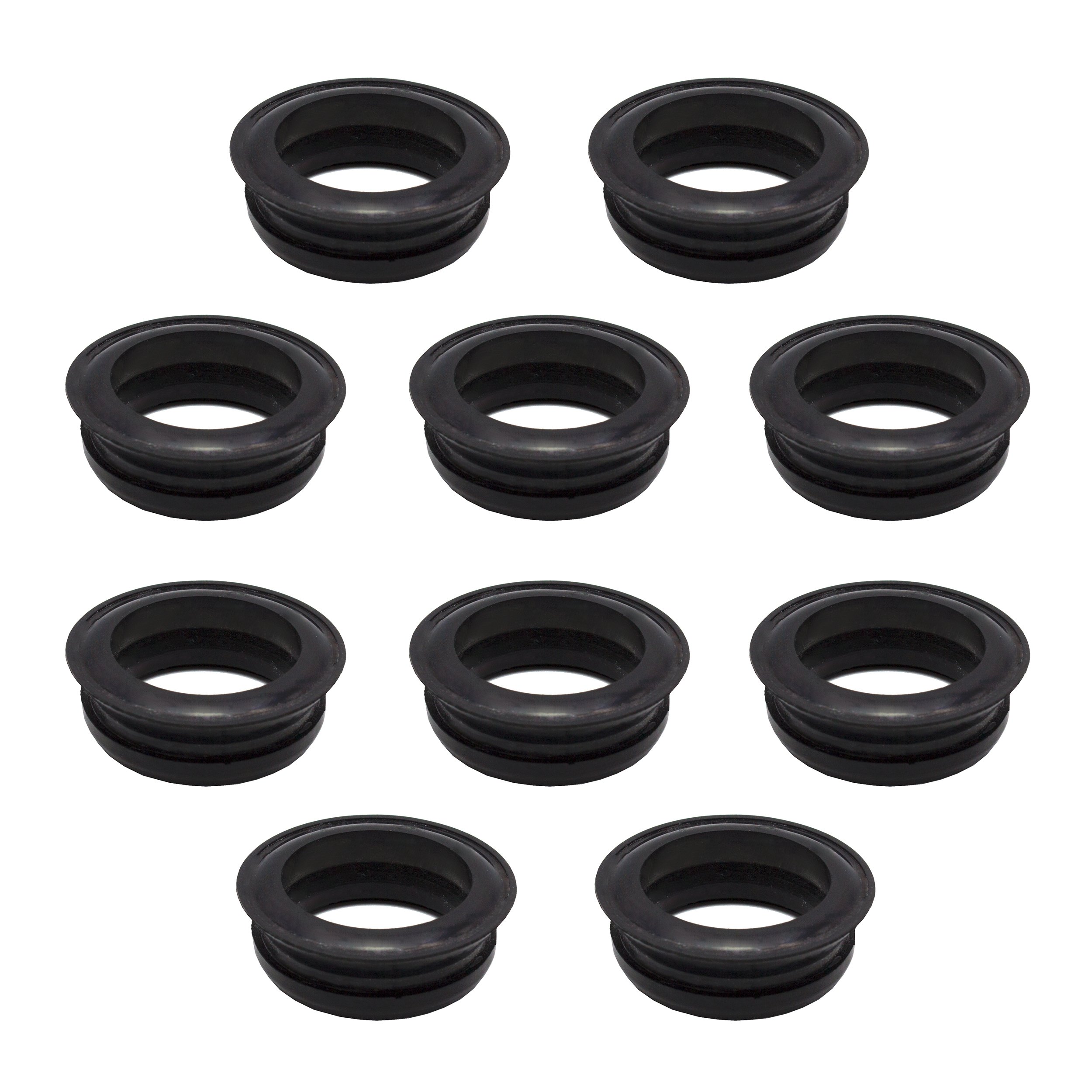 Variosan Quick Release Replacement Seal 12388 Pack of 10 Universal, Rubber, Black, System Geka