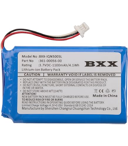 Replacement Battery For Garmin Nuvi 2360/2370 Series – 3.7V 1000mAh Li-ion, OEM 361-00035-02 Compatible