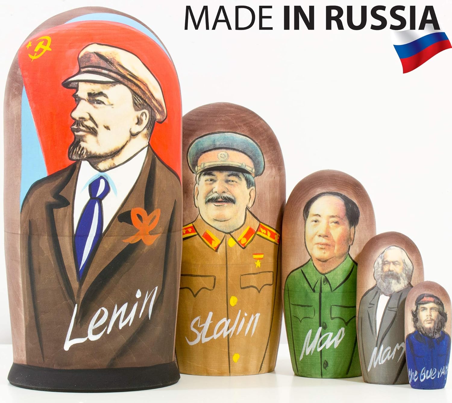 russian nesting dolls soviet leaders