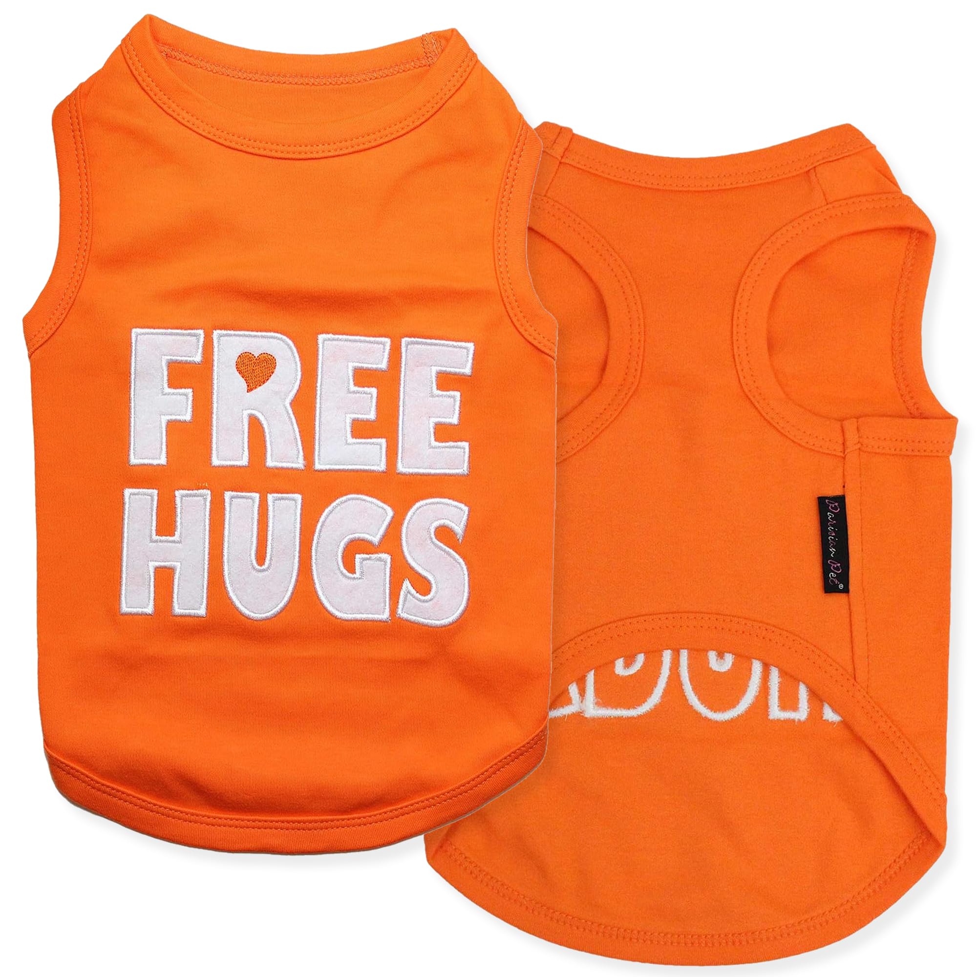 Parisian Pet Free Hugs Dog T-Shirt, X-Large