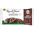 Russell Stover Sugar Free Dark Chocolate Baking Chips, Bag, brown, 8 ounce (pack of 1)