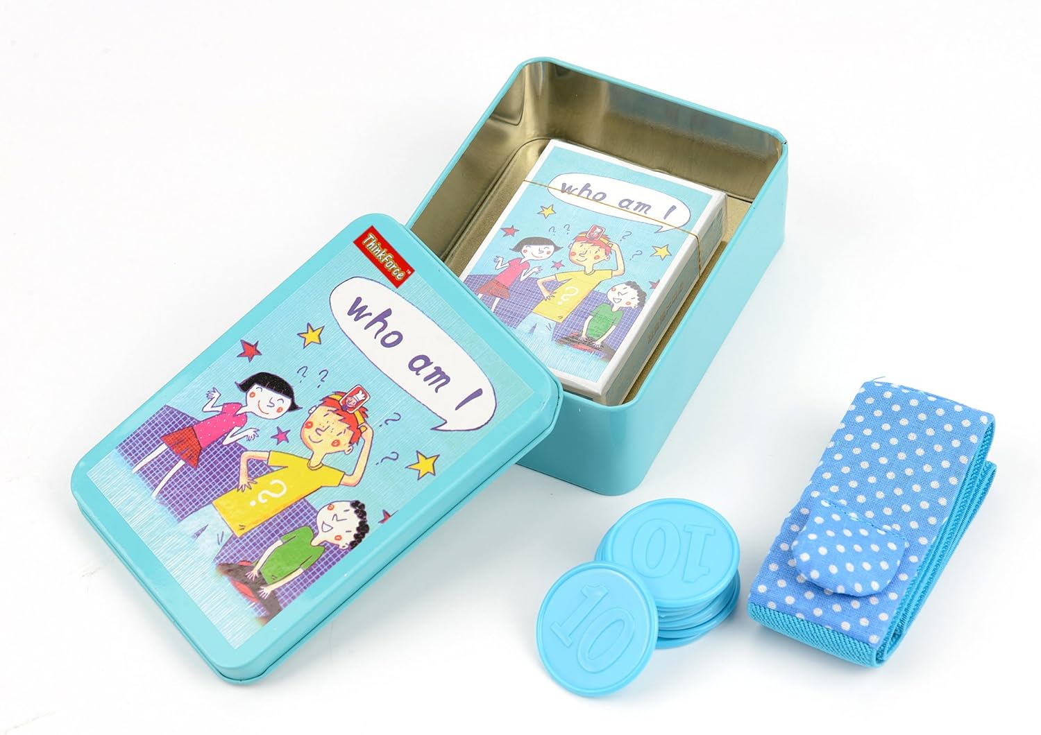 Amazon Thinkforce Who Am I A楽しいゲームと年のおもちゃのnominee For Age 8 And Up カード ゲーム トランプ おもちゃ