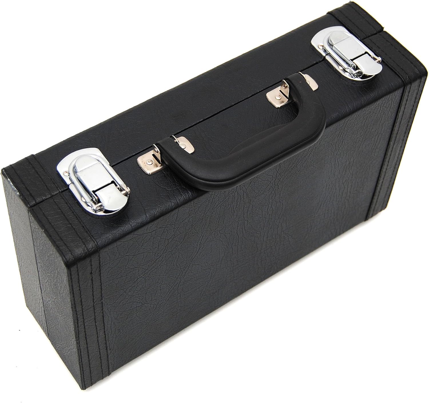 case faux leather case in black for boehm´s and German system