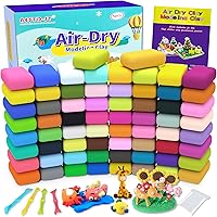 Air Dry Clay 66 Colors, Modeling Clay for Kids, DIY Model Magic Clay, Molding Clay Kit with Sculpting Tools, Non-Sticky Soft