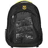 Icon Sports FC Barcelona Premium Backpack - Unisex Adult - FCB36BP-K Black OSFM
