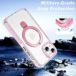 UMIONE for iPhone 15 Plus Magnetic case with Stand