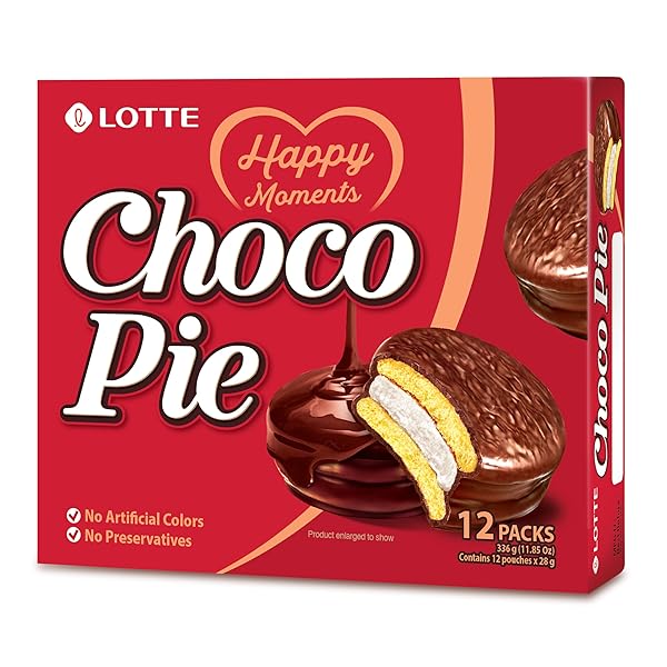 LOTTE CHOCO PIE, 11.85 OUNCE