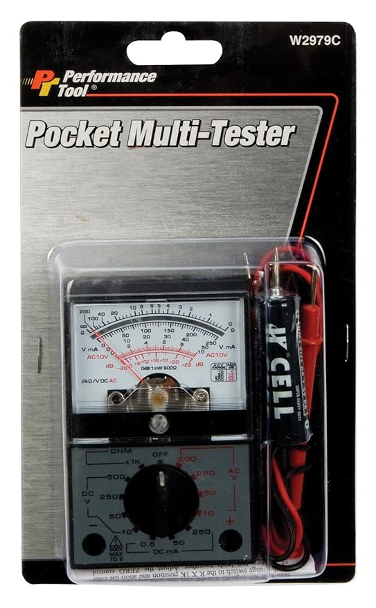 Performance Tool W2969 Multímetro Digital Amazon.es Coche y moto