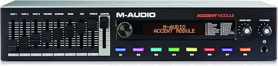 Amazon Com M Audio Accent Module Usb Midi Piano Sound Module Musical Instruments