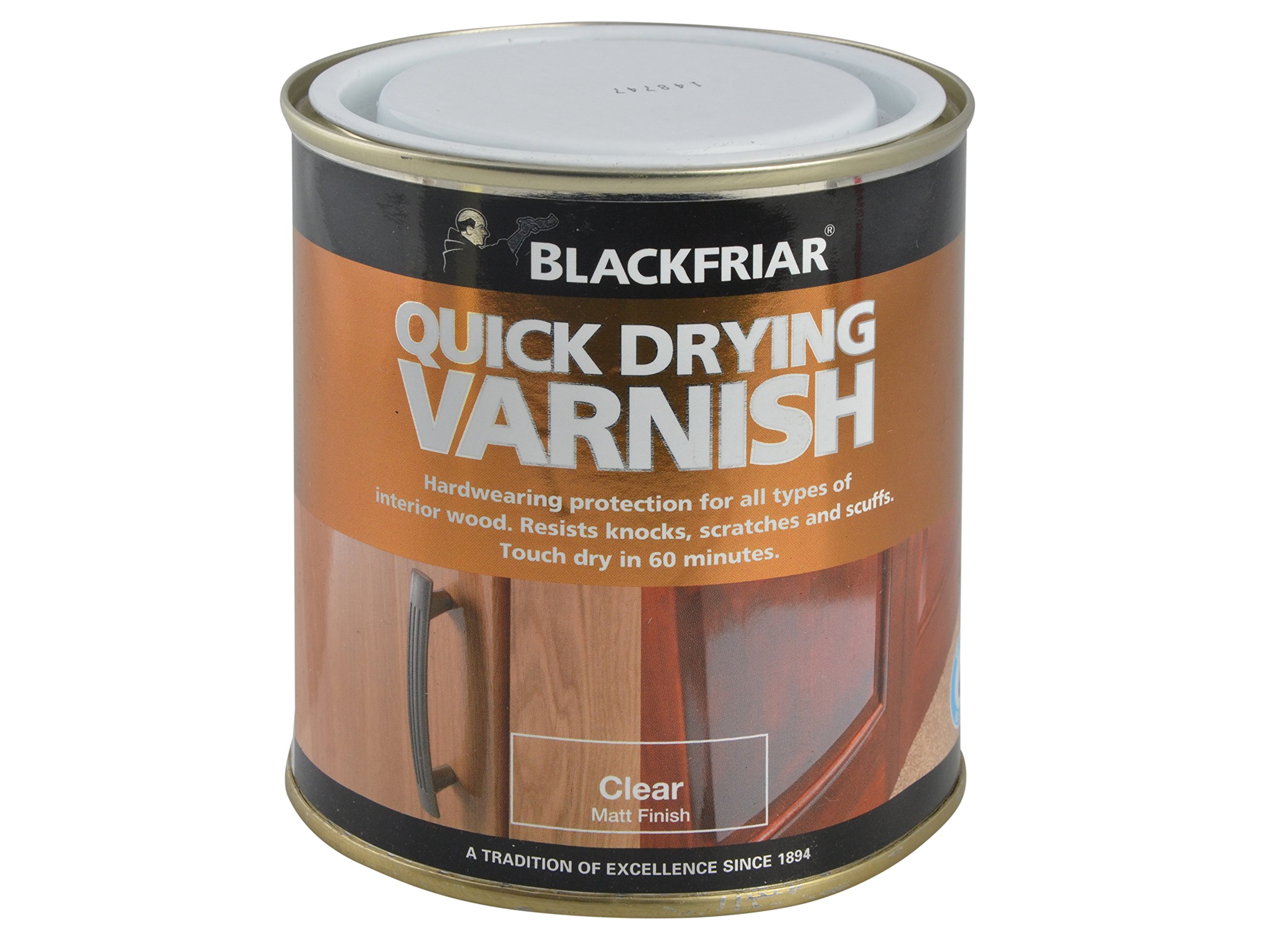 Blackfriar QDDVCM250 Quick Drying Duratough Interior Varnish Clear Matt 250ml