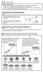 Universal A/C Air Conditioner Remote Control LCD