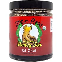 Amazon.com : Zen Bear Organic Qi Chai Honey Tea - Rich India ...