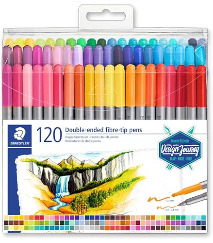 Amazon.com: STAEDTLER Pigment Arts Multi Ink Brush Pen, 24 Count