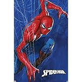 Marvel Spider-Man: World Of Webs - Posing Wall Poster, 34L" x 22.4W", Unframed Version