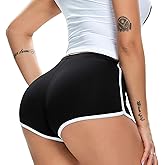 Women's Sexy Booty Shorts Retro Dolphin Shorts Sports Yoga Gym Running Hot Pants