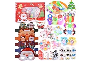 Christmas Stocking Stuffers for Kids, Goodie Bag Stuffers, Advent Calendar Pop Fidget Toys, Treasure Box Toys, Classroom Priz