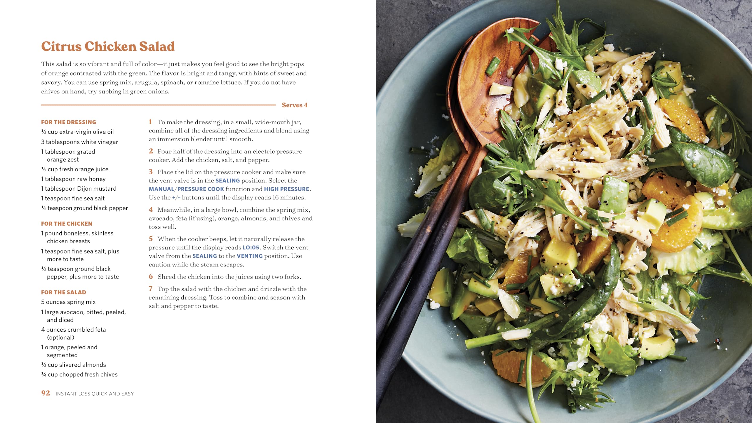 Instant Loss Quick and Easy: 125 Easy and Flavorful Recipes for Weight Loss, Clean Eating and Easy Meal Prep