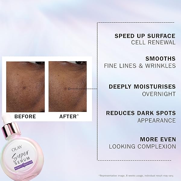 OLAY SUPER SERUM NIGHT REPAIR FRAGRANCE FREE