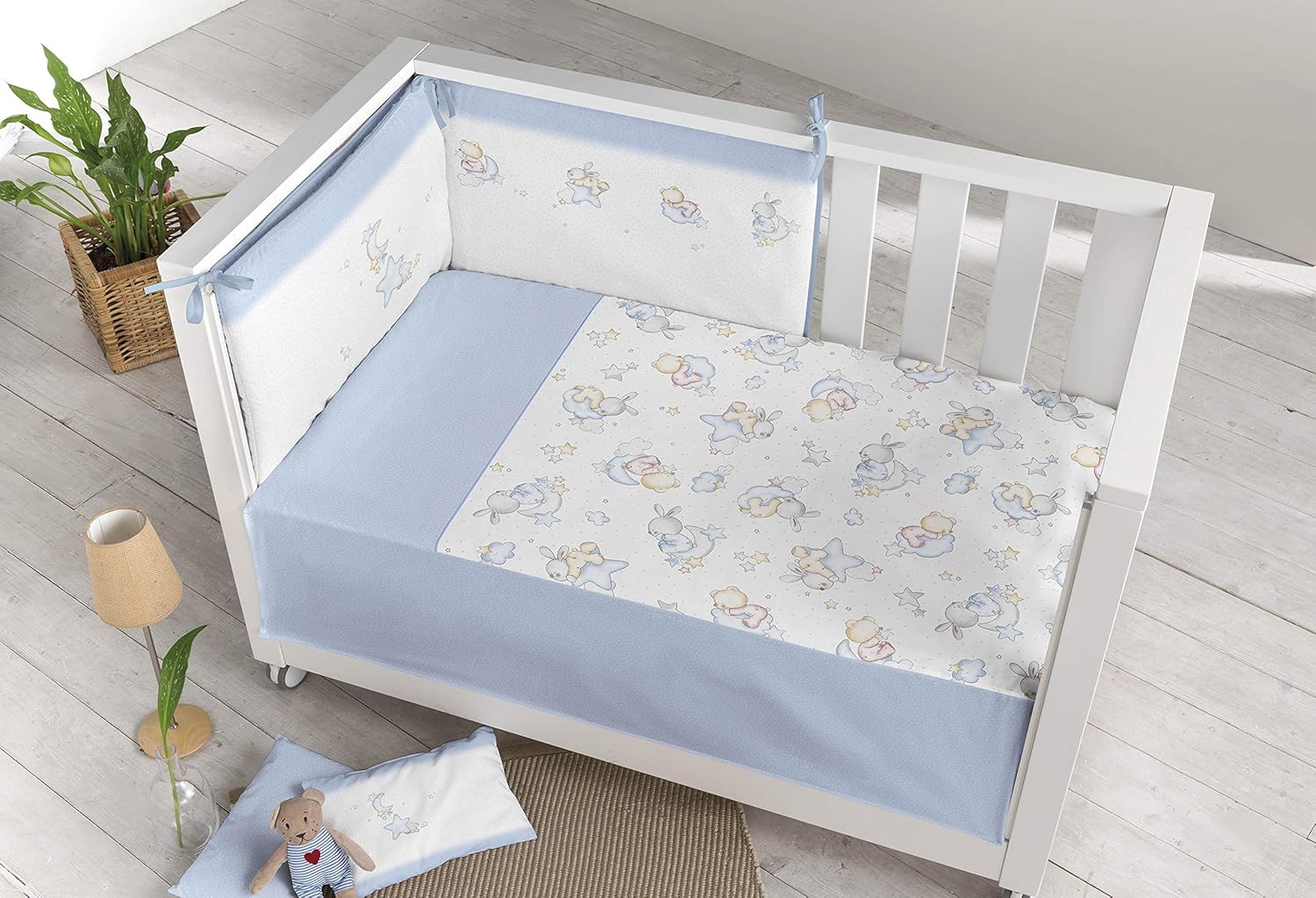 Pielsa 122196 Baby 33794 Duvet for Cot/Cot Bed 120 x 60 cm Blue