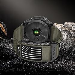 Rugged Nylon Bands for Garmin Fenix 8 51mm/Fenix