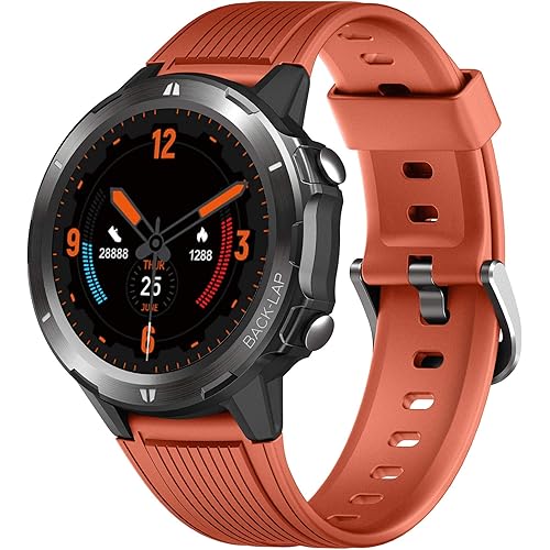 Smart Watch, Health Fitness Tracker with Heart Rate Monitor, 5ATM Waterproof Activity Tracker with Sleep Monitor, 1.3" Touch Screen Pedometer for Women and Men, Smartwatch for Android and iOS Phones