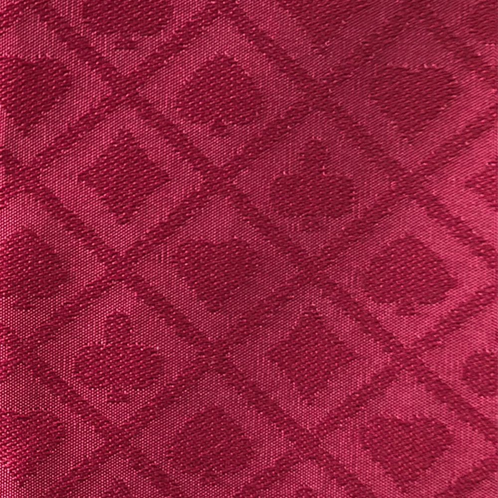 Photo 1 of Speed Cloth Poker Table Fabric - 108X60 Inch Section of Casino Card Game Table Felt Top Cover Accessories - Burgundy