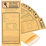100 Key Drop Off Envelopes for After Hours – Auto