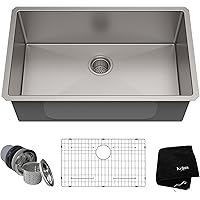Kraus KHU100-30 Kitchen Sink, 30 Inch, Stainless Steel