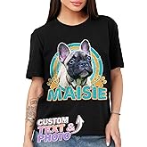 Tehg & Tuhg Custom T Shirts with Picture, Vintage Bootleg Rap Tee, Boyfriend Girlfriend, Unique Gift for Birthday Anniversary