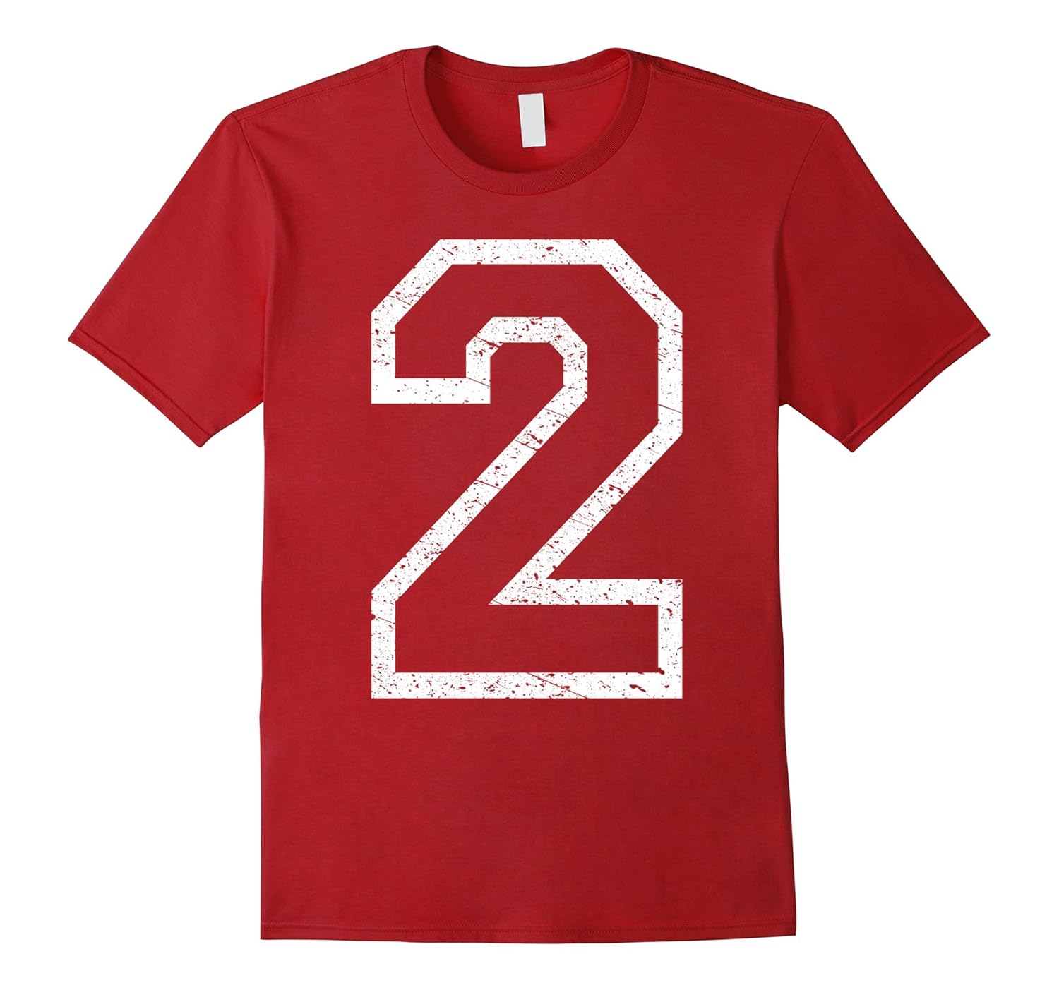 Huge Number 2 - Big University Varsity College - T Shirt-ANZ