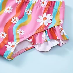 YWFSHOP Toddler Baby Girls Swimsuit Cute Ruffle 2
