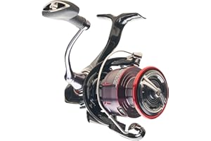 Daiwa Fuego LT Spinning Reel Size 1000-6000 Lightweight ZAION V Carbon Body, AIRDRIVE Rotor, MAGSEALED Shaft for Freshwater Fishing