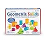 Learning Resources  View-Thru Geometric Solids, 14 Colored