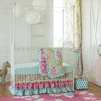 carousel crib bedding