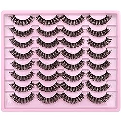JIMIRE Russian Strip Faux Mink Lashes Cat Eye