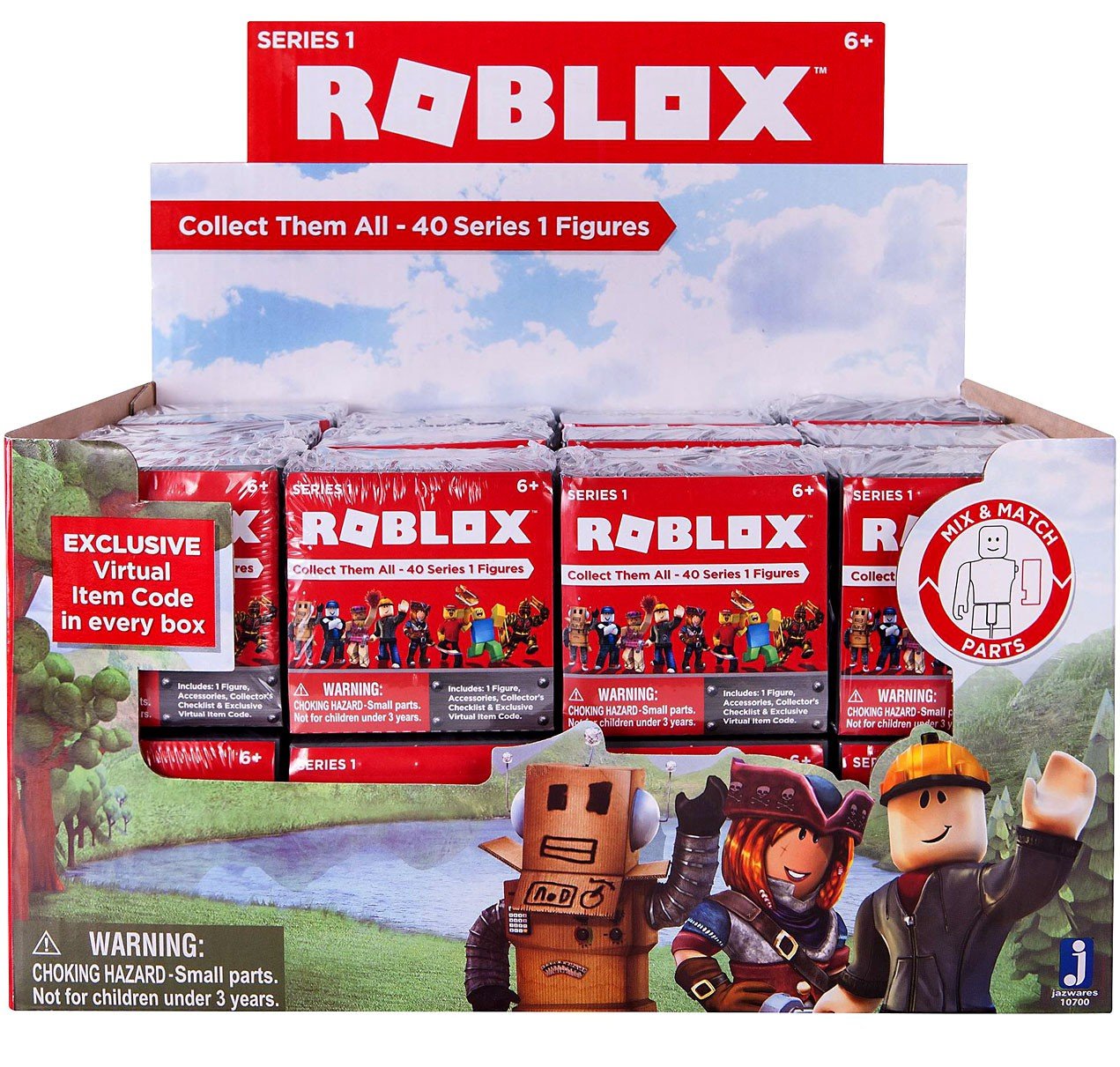 24ct Case Of Roblox Series 1 Mystery Boxes - 