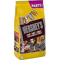 HERSHEY'S Assorted Chocolate Miniatures (HERSHEY'S, KRACKEL, & MR. GOODBAR) Candy, Variety Pack, 35.9 Oz