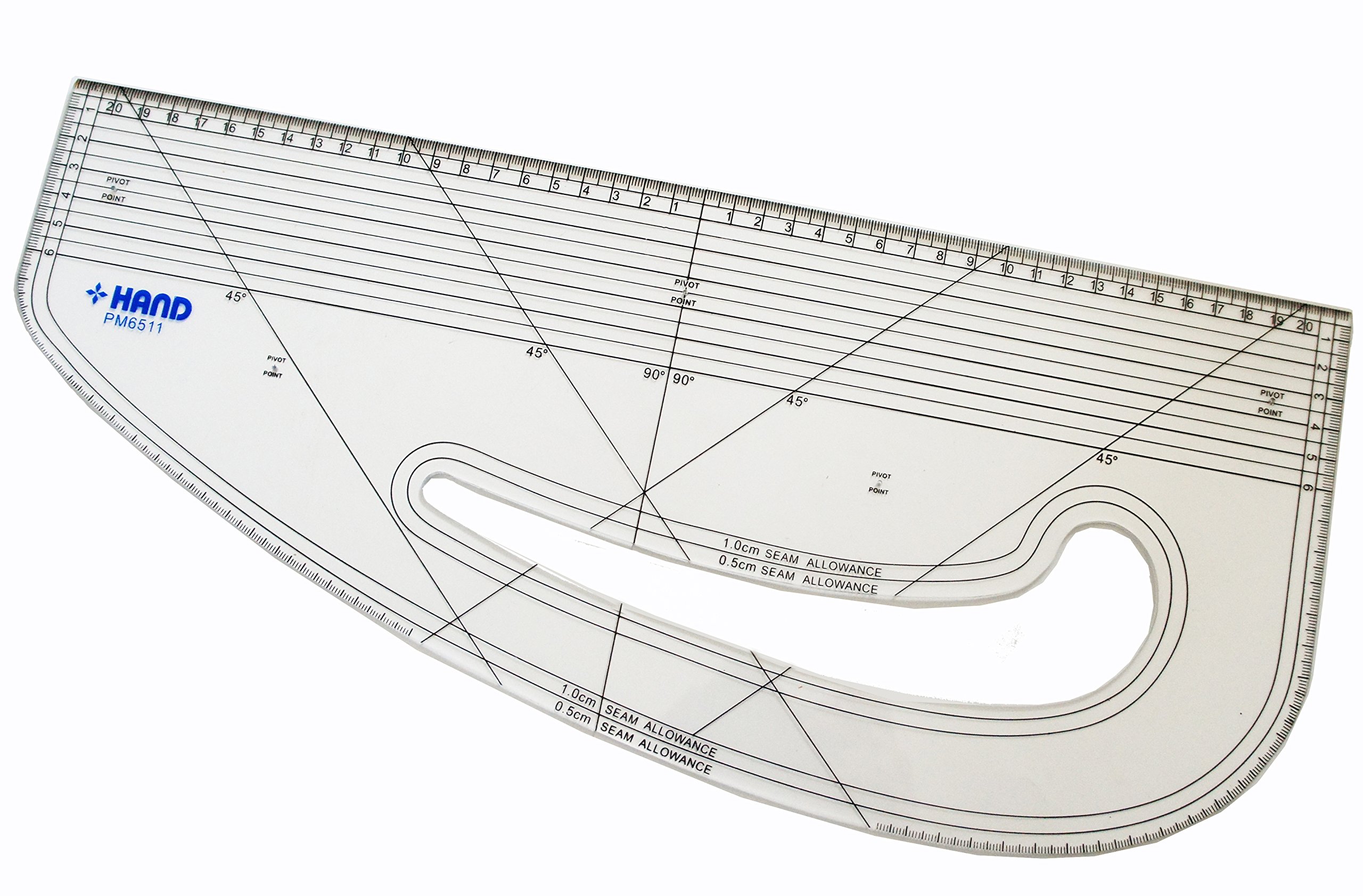 HAND Ruler Pattern Marking, Pattern Making, Tailor, Students - Metric
