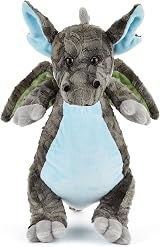 Zappi Co Plush Dragon Standing Toy 33cm Safari Animals Collection view 4