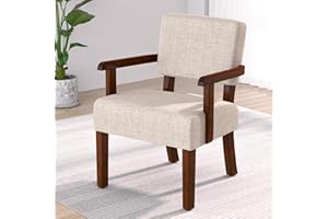 FAGAGA Accent Chair, Living Room Chairs Oversize with Soft Seat and Armrests for Living Room Dinning Room Bedroom Reading Room Waiting Room