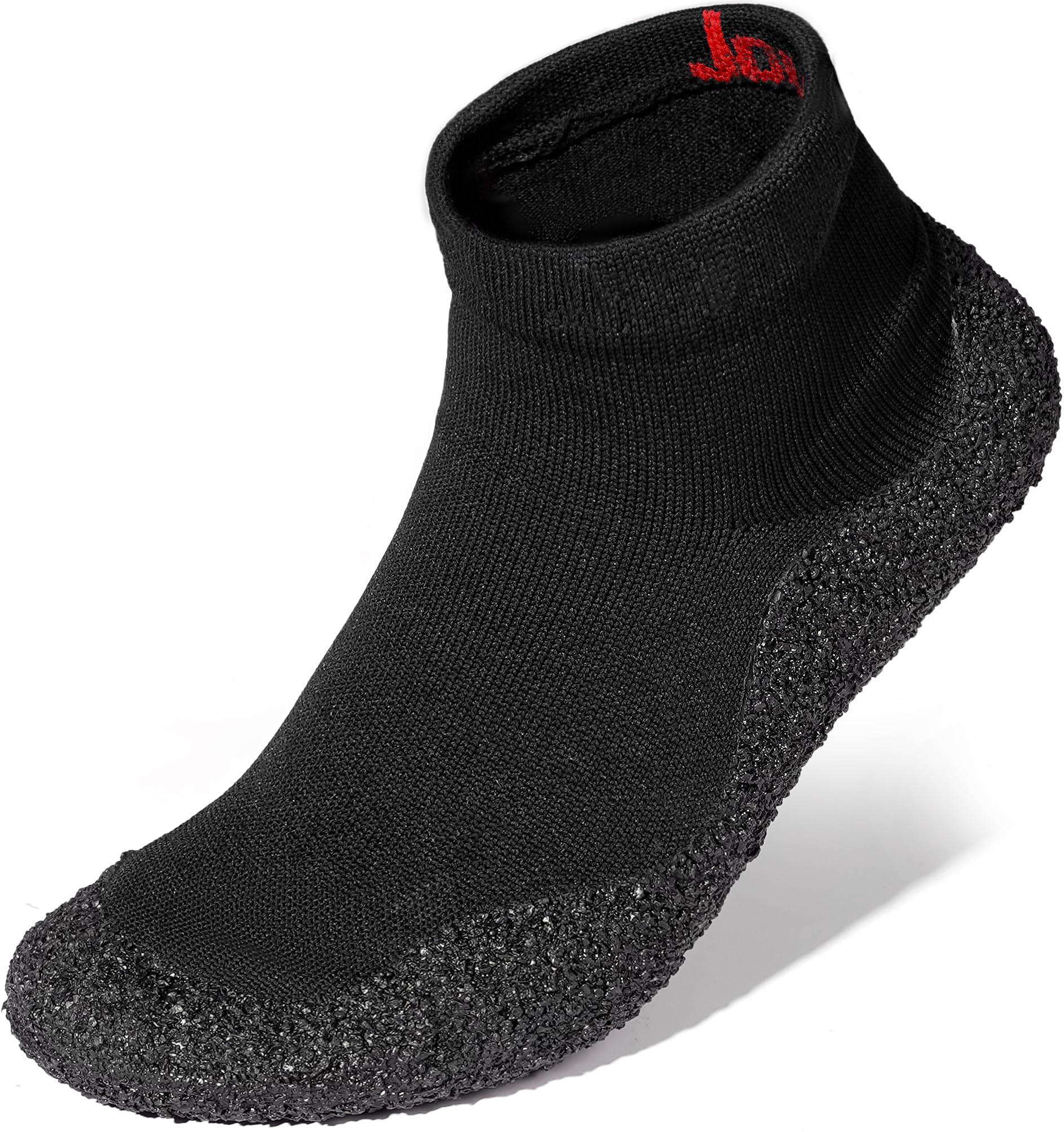 Photo 1 of ****UNKNONWN SIZE*** Joomra Barefoot Socks Shoes for Women Men Size 10 with Grippers Minimalist Sockshoes Water Footwear All Black