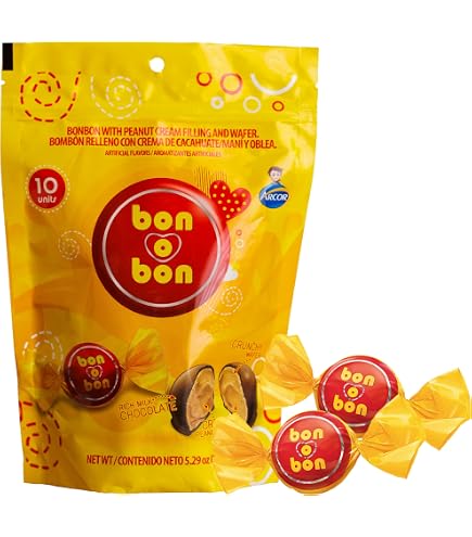 Amazon.com : Bon o Bon White Chocolate Bon Bons, Decadent White
