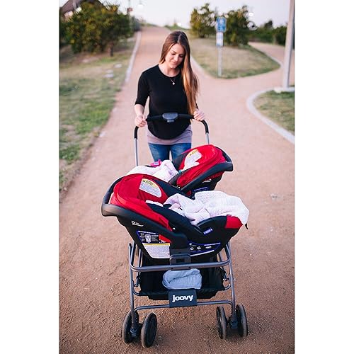 Joovy Twin Roo Car Seat Stroller, Holds Car Seats, Stroller