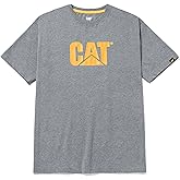 CAT Mens Men's Trademark Logo T-Shirt